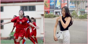 Nóng bỏng với sắc vóc ngọc ngà của đội trưởng U18 nữ Việt Nam