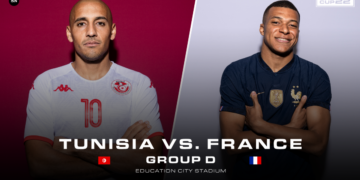 Link xem trực tiếp bóng đá Pháp vs Tunisia, 22h00 ngày 30/11, World Cup 2022